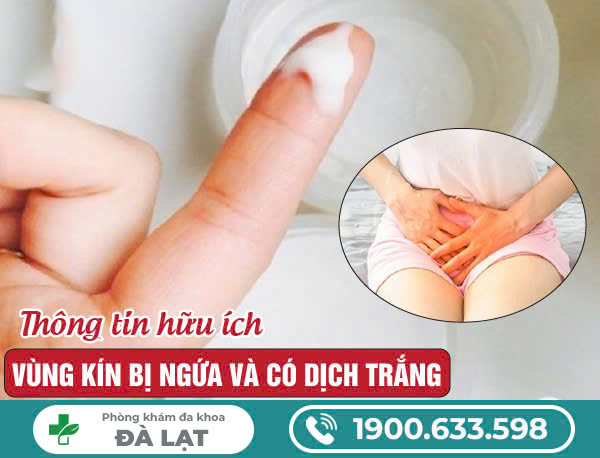 NGỨA VÚNG KÍN RA DỊCH TRẮNG: NGUYÊN NHÂN VÀ CÁCH ĐIỀU TRỊ RA SAO